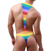 Irresistible Gay Minimalist Wrestling Leotard